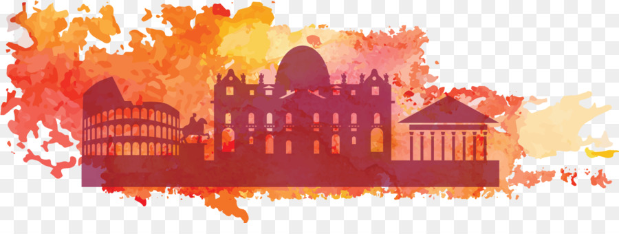 900x340 Rome Associazione Donatori Volontari Sangue Ospedale Pediatrico - Rome Watercolor