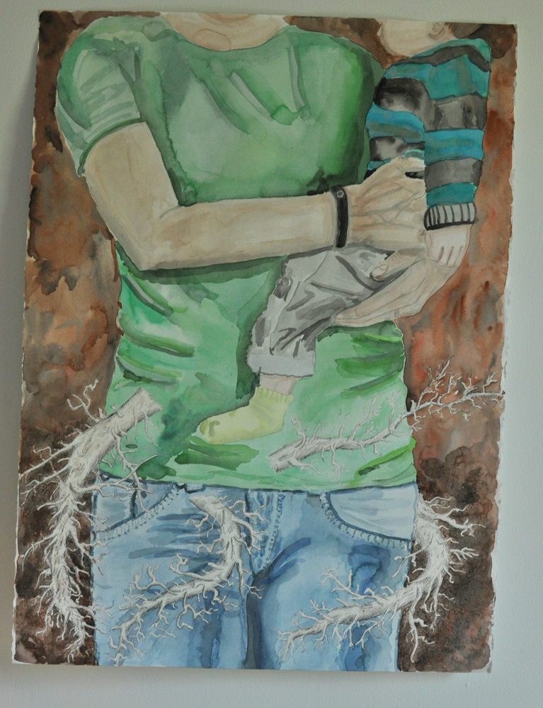 767x1000 Roots Watercolor Painting A Life Like Art - Roots Watercolor