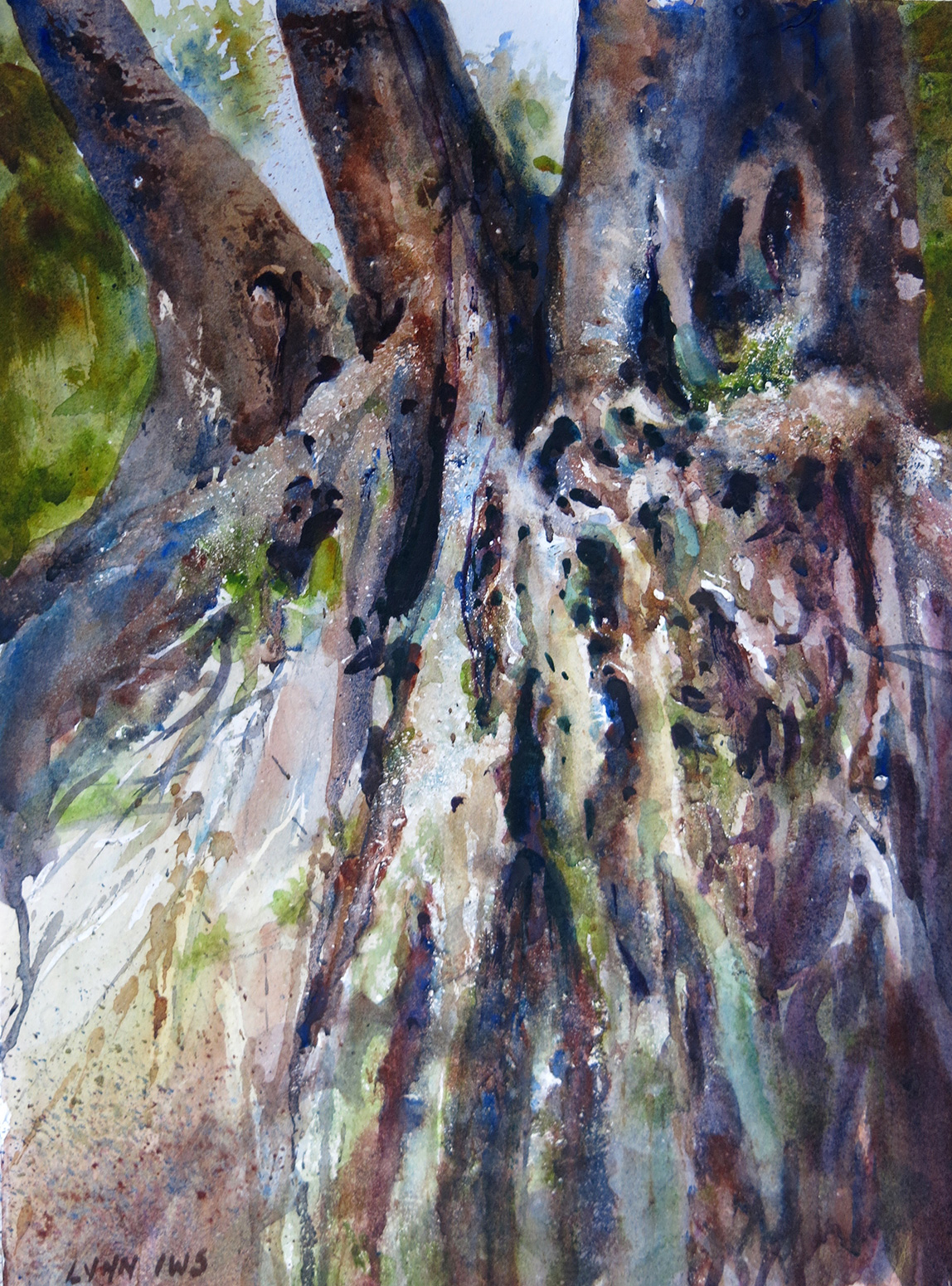 1148x1550 The Art Of Lynn Miller Landscapes - Roots Watercolor