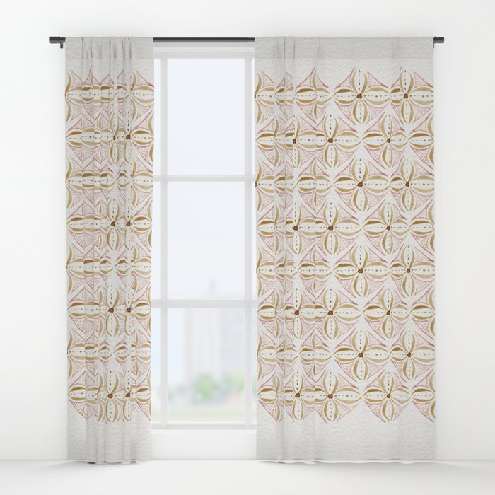 700x700 Rose Gold Watercolor Tile Window Curtains By Byrewilde Society6 - Rose Gold Watercolor