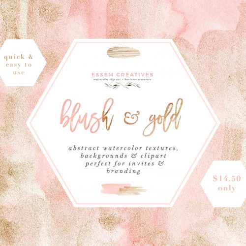 500x500 Pink Archives - Rose Gold Watercolor
