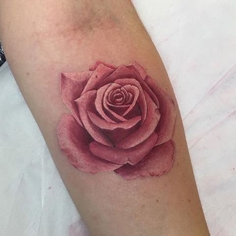 Rose Tattoo Watercolor