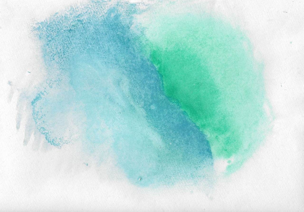 1280x893 Watercolor,watercolour,texture,run,blue - Royalty Free Watercolor Texture