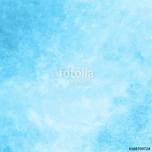 500x500 Bright Blue Watercolor Texture Background, Hand Painted Stock - Royalty Free Watercolor Texture