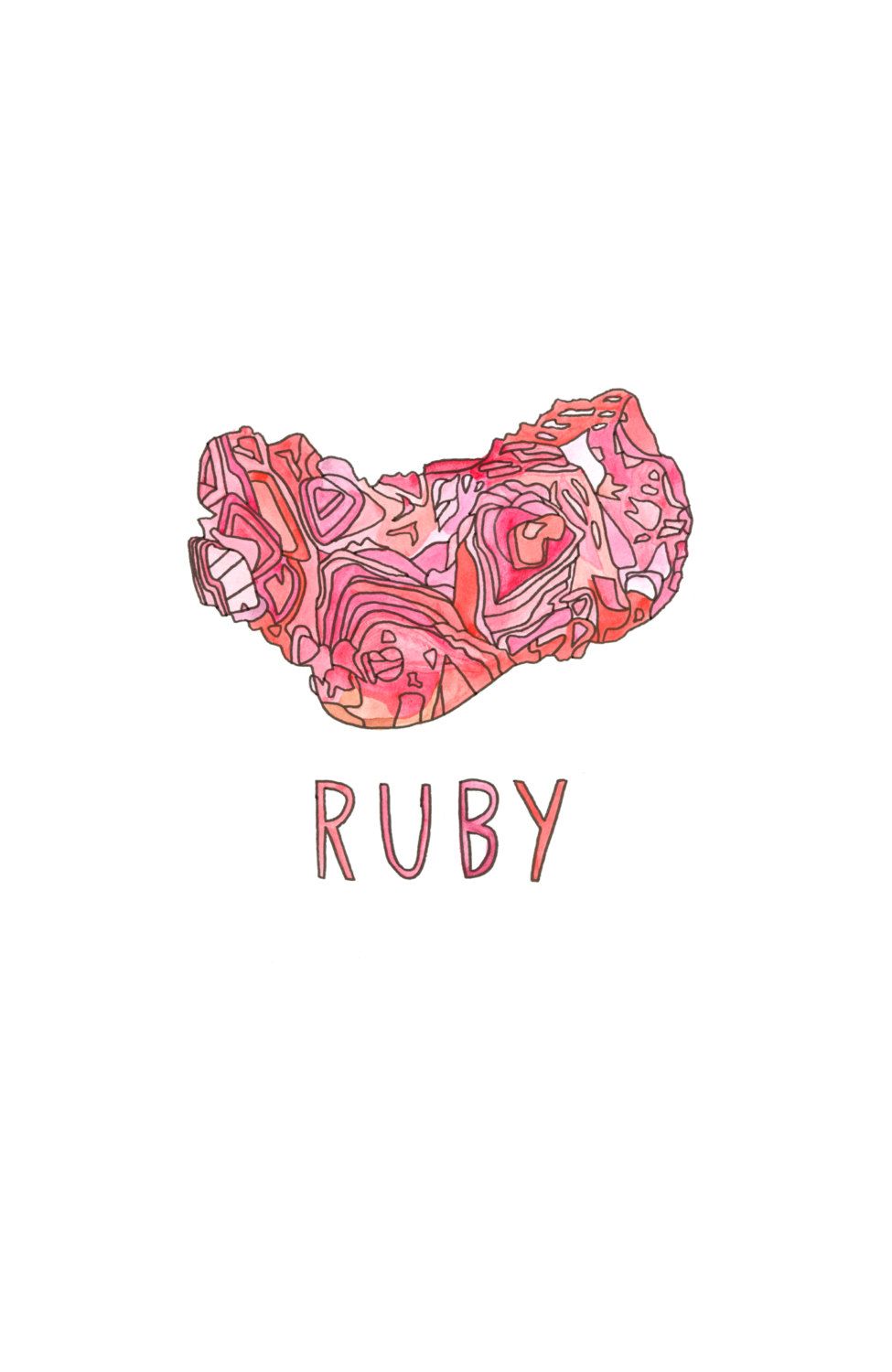 975x1500 Image Result For Ruby Watercolor Wine Lable - Ruby Watercolor