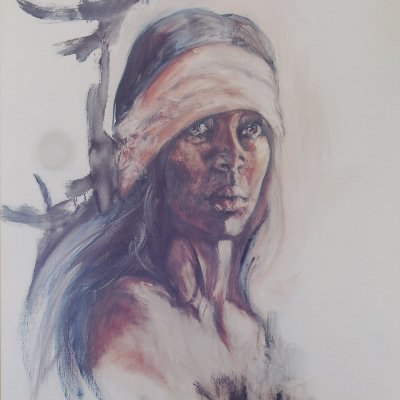 400x400 Popo Ruby Lee Painting - Ruby Watercolor