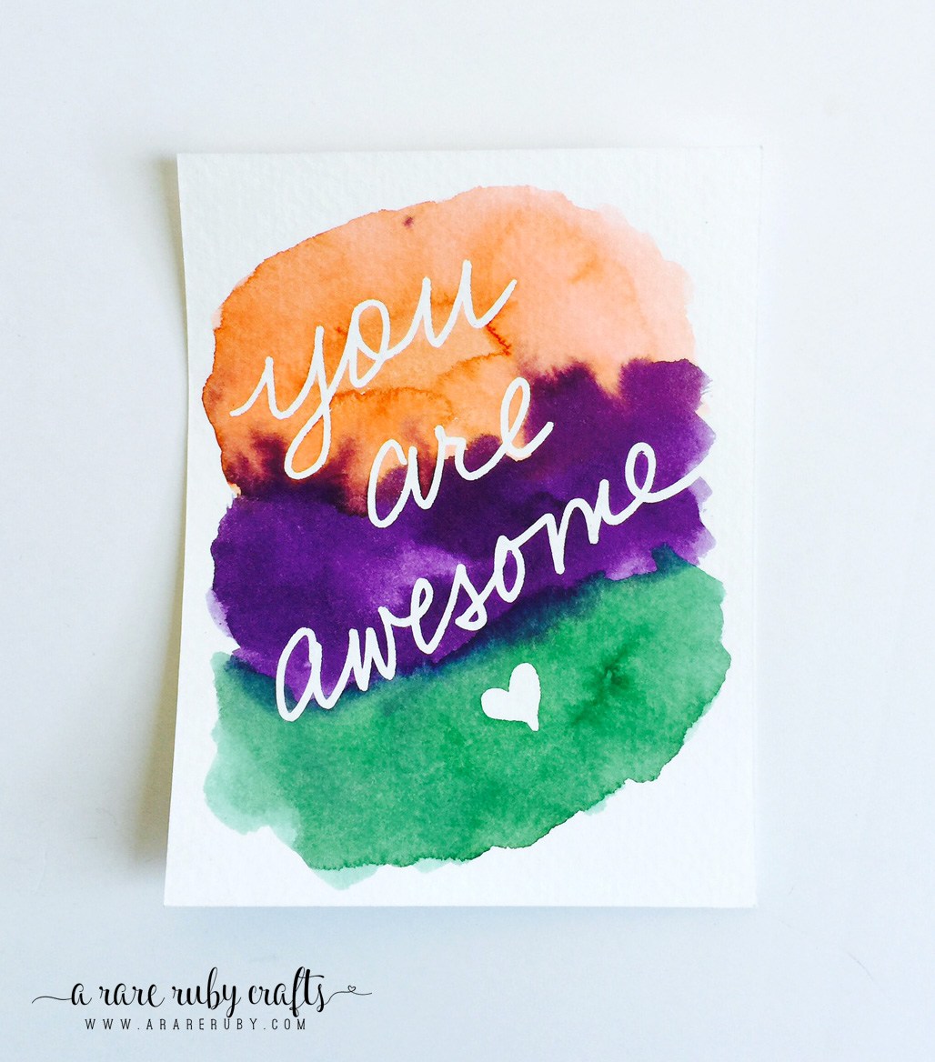 1028x1168 Crafting Cues Watercolor Mediums A Rare Ruby - Ruby Watercolor