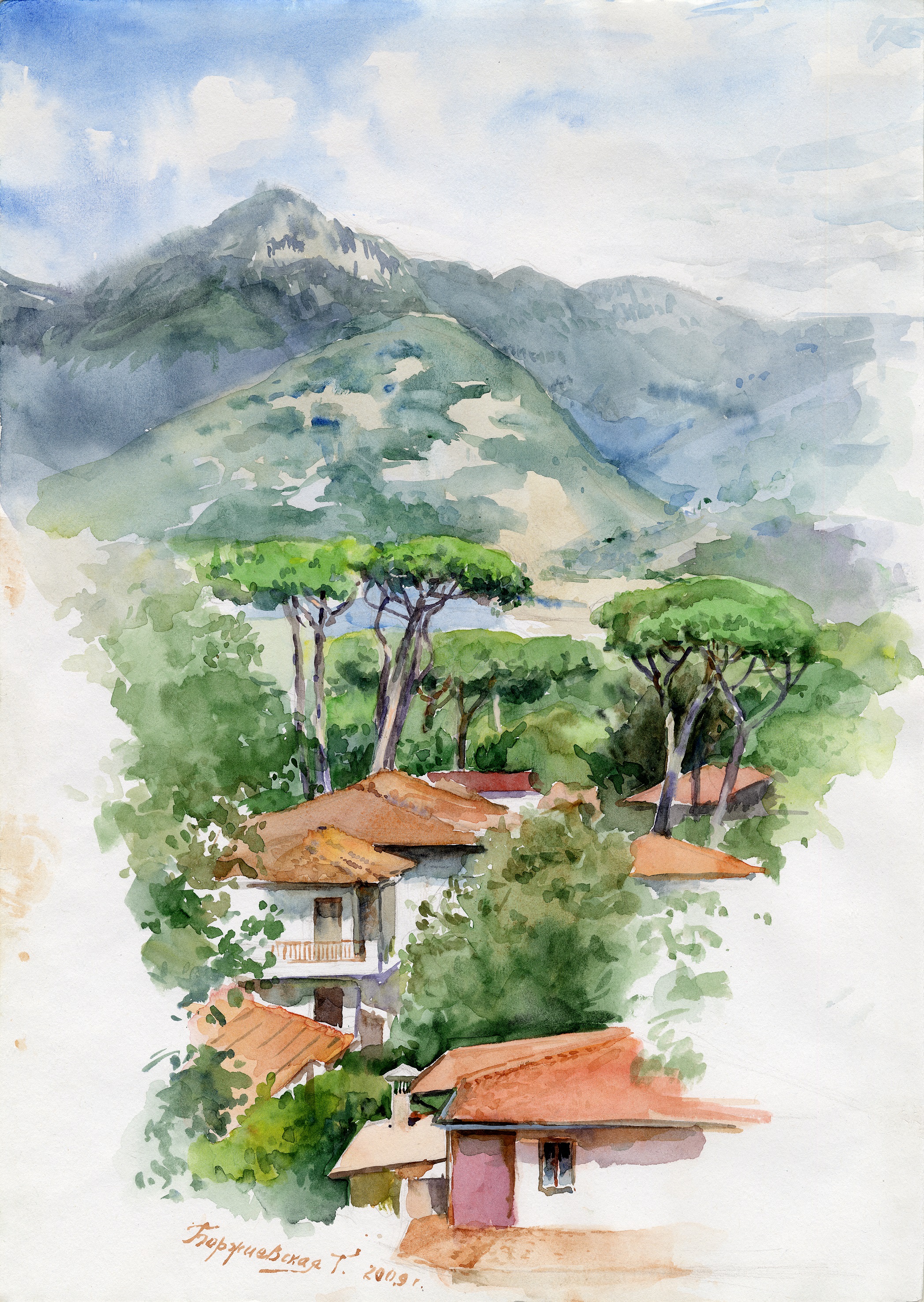 2096x2952 Art Gallery Of Russian Painter Borzhievskayarussian Watercolor - Russian Watercolor