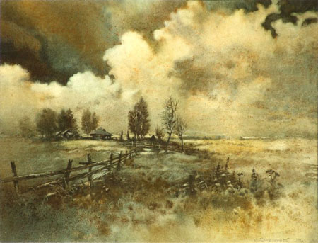 450x343 Art Of Watercolor February 2011 - Russian Watercolor Paints