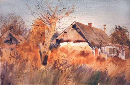450x294 Art Of Watercolor Russian, Ukrainian And Belorussian Watercolor - Russian Watercolor Paints