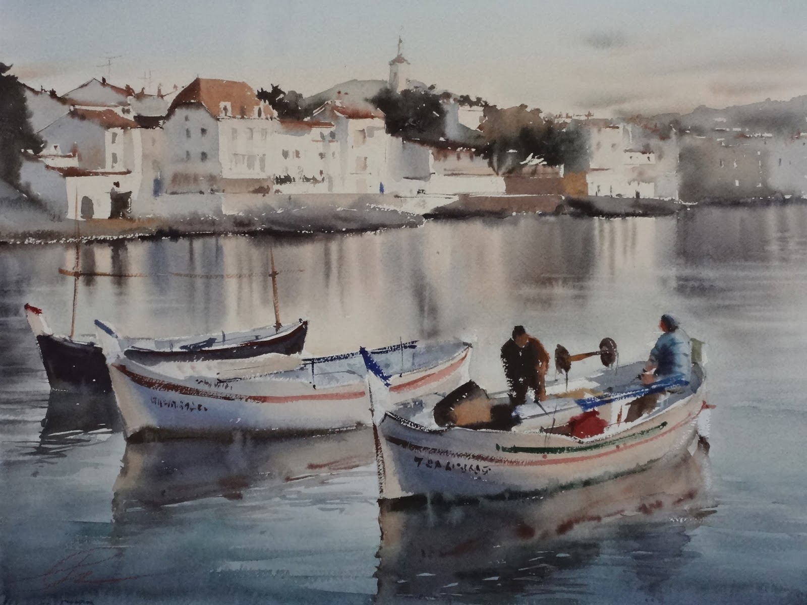 1600x1200 Art Of Watercolor Some Of The Russian Watercolors - Russian Watercolor Paints