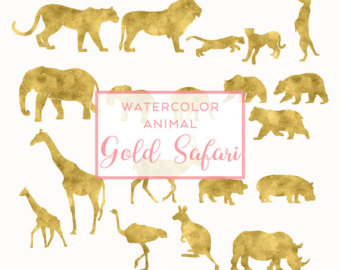 340x270 Safari Watercolor Etsy - Safari Watercolor