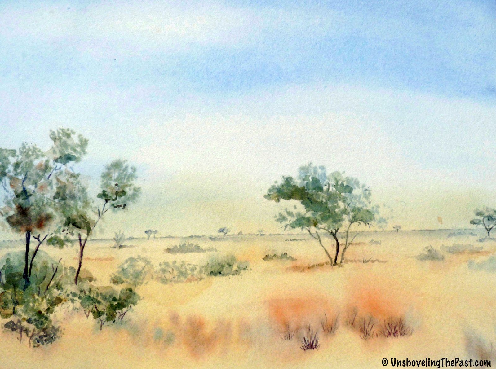 1600x1191 Safari Watercolor Watercolor Watercolor - Safari Watercolor