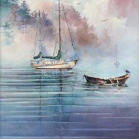 200x200 Sailboat Paintings Watercolor - Sailboat Paintings Watercolor