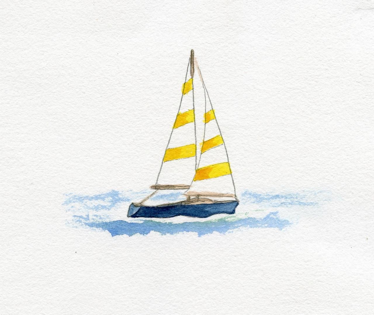 1280x1078 Sailboat. Simple Watercolor Boating, Watercolor - Sailboat Paintings Watercolor