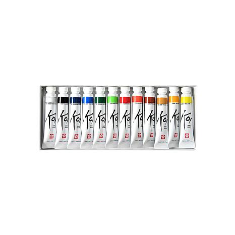 466x466 Sakura Koi Watercolor 12 Tube Set - Sakura Watercolor