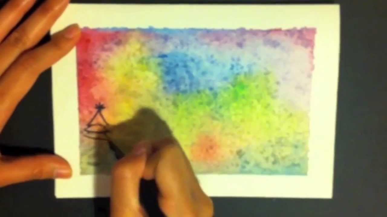 1280x720 Salt Watercolor Texture Effects - Salt Watercolor Texture Effects