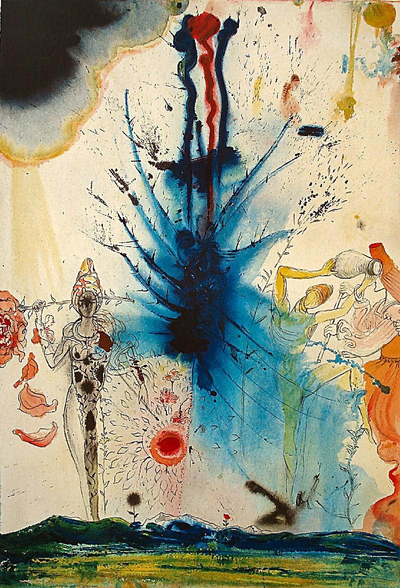 Salvador Dali Watercolor at PaintingValley.com | Explore collection of ...