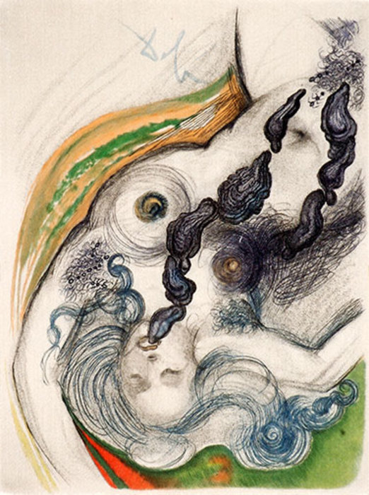 522x700 Salvador Artslant - Salvador Dali Watercolor