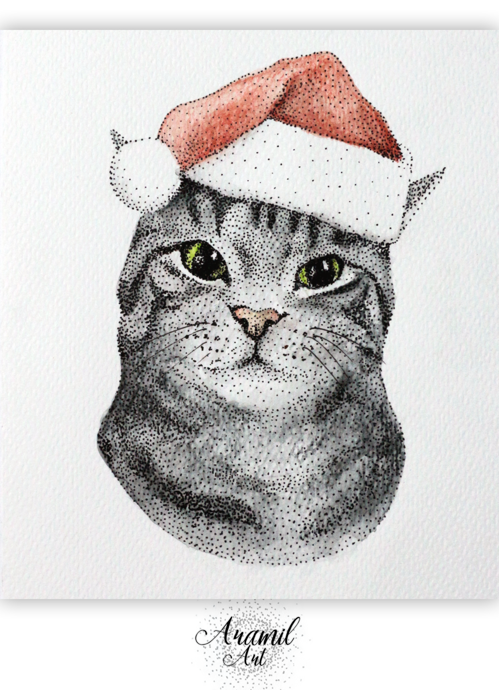 1686x2329 Drawn Santa Hat Watercolor - Santa Hat Watercolor