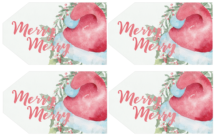 700x444 I Should Be Mopping The Floor Free Printable Watercolor Santa Hat - Santa Hat Watercolor