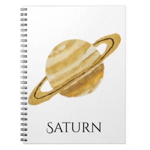 307x307 Saturn Notebooks Amp Journals Zazzle - Saturn Watercolor