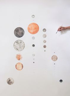 236x326 All The Moons Of Our Solar System Moon, Art Illustrations And - Saturn Watercolor