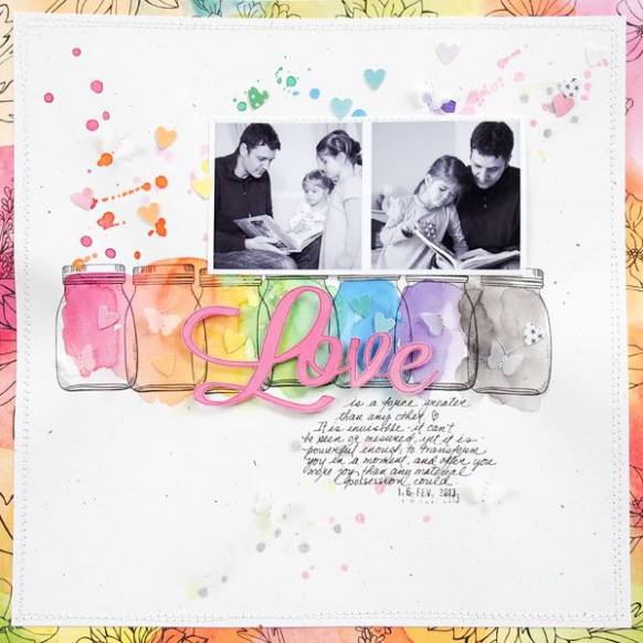 582x582 Insane Scrapbook Pages Design 36 Best Technique Watercolor Images - Scrapbook Watercolor