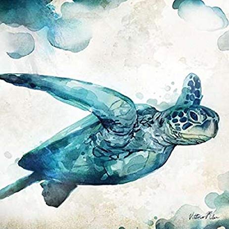 463x463 Watercolor Sea Creatures Iii Poster Print By Vittorio - Sea Creatures Watercolor