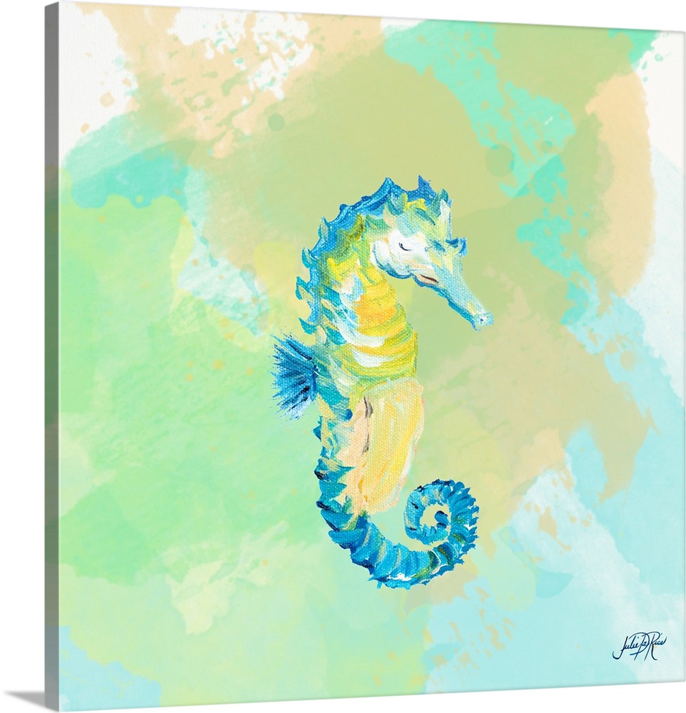 961x1000 Watercolor Sea Creatures Iii Wall Art, Canvas Prints, Framed - Sea Creatures Watercolor