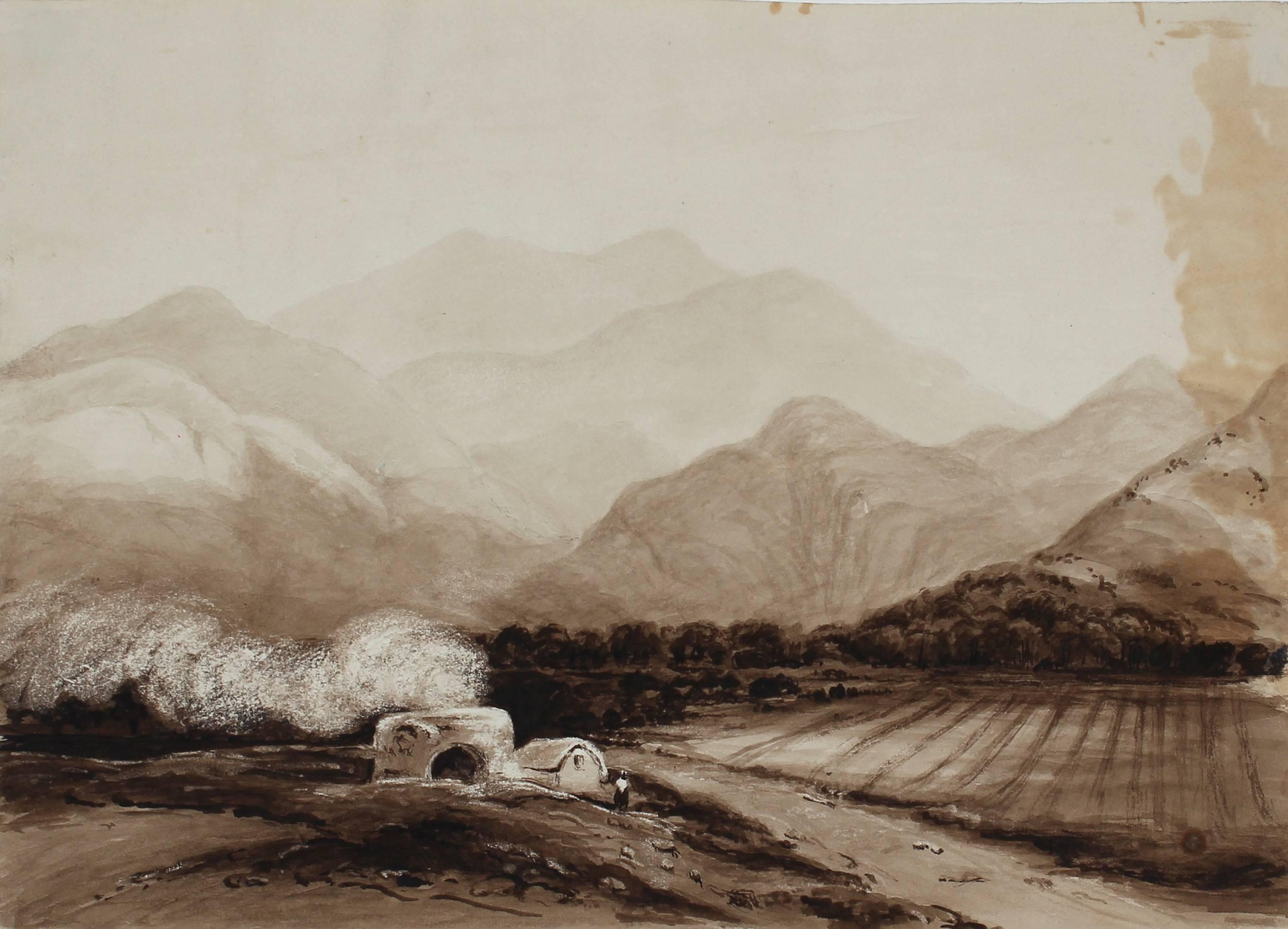 2721x1963 James Ramsay - Sepia Watercolor
