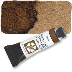 300x300 Sepia (Pbr7 Pbk9) 15ml Tube, Daniel Smith Extra Fine Watercolor - Sepia Watercolor