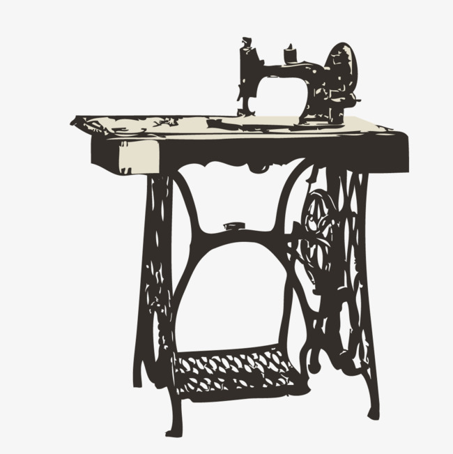 650x651 Realistic Watercolor Sewing Machine, Watercolor Vector, Watercolor - Sewing Machine Watercolor