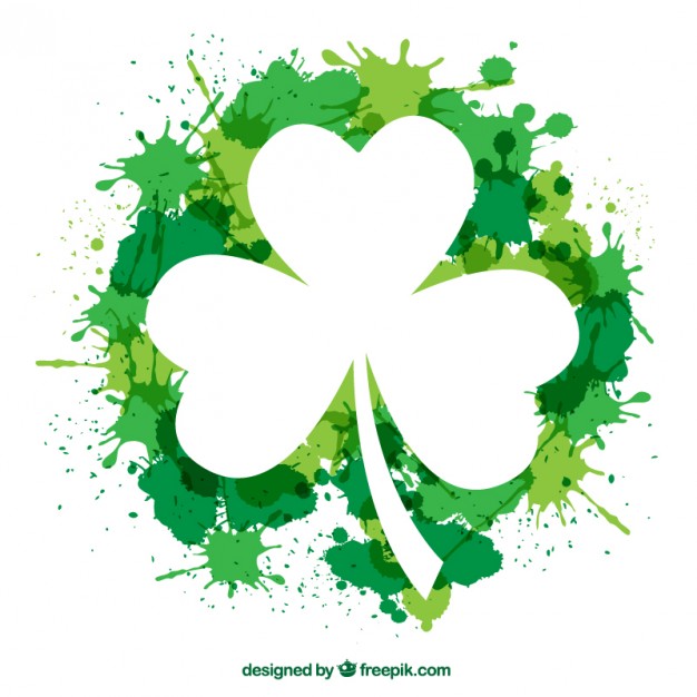 626x626 Clover Vectors, Photos And Psd Files Free Download - Shamrock Watercolor