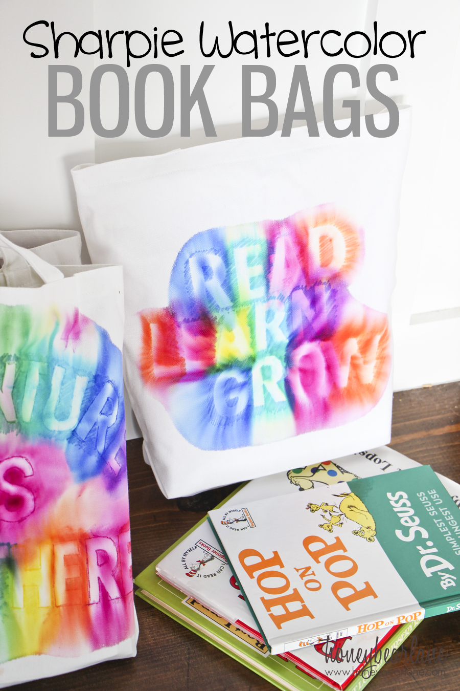 900x1350 Sharpie Watercolor Book Bags - Sharpie Watercolor