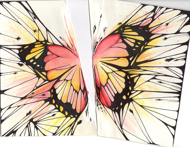 777x600 Sharpie Art - Sharpie Watercolor