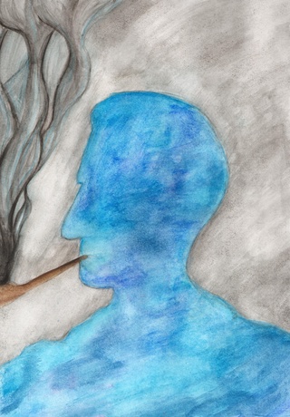 320x460 Arthurconandoyle Drawings On Paigeeworld. Pictures Of - Sherlock Holmes Watercolor