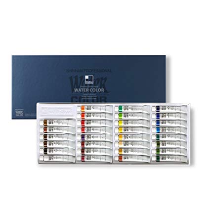 425x425 Shinhan Professional Watercolor Paint 7.5ml Tubes 30 Color Set - Shinhan Watercolor
