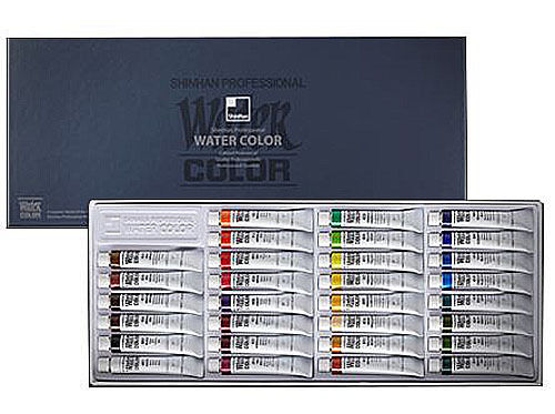 500x373 Shinhan] Watercolor Paint Set 30 Colors 7.5ml Tube For - Shinhan Watercolor