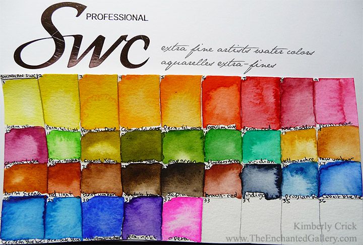 720x485 Shinhan Swc Professional Artist Quality Coloring - Shinhan Watercolor