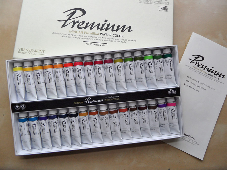 900x675 The Watercolour Log Shinhan Watercolours - Shinhan Watercolor