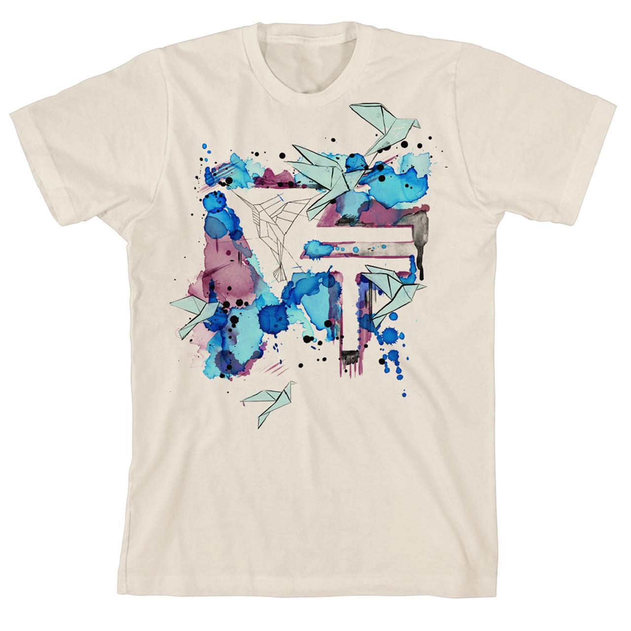 1280x1280 Vinyl Theatre Watercolor T Shirt - Shirt Watercolor