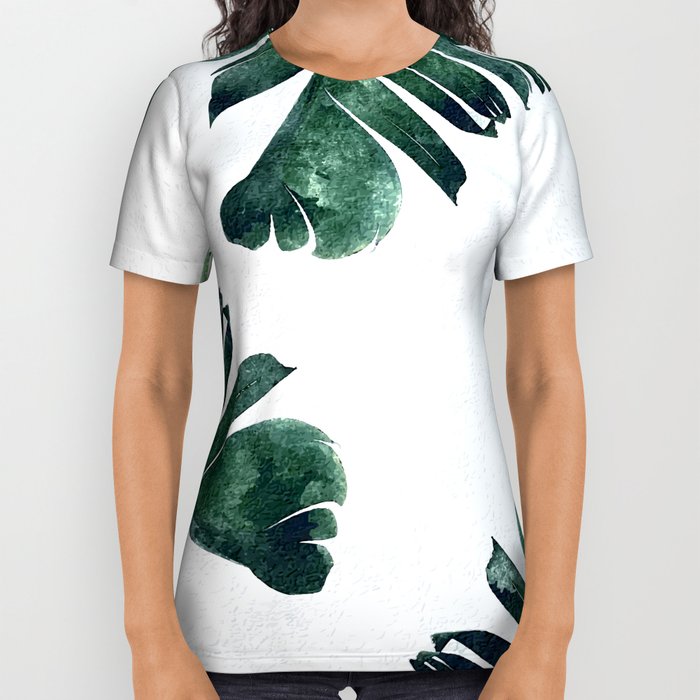 700x700 Banana Leaf Watercolor - Shirt Watercolor