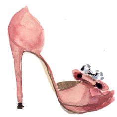 236x236 54 Best Watercolour Shoes Images Shoe Art, Sketches - Shoes Watercolor