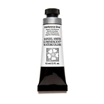 425x425 Daniel Smith Extra Fine Watercolor 15ml Paint Tube - Silver Watercolor
