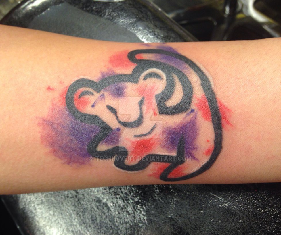 977x818 Simba - Simba Watercolor