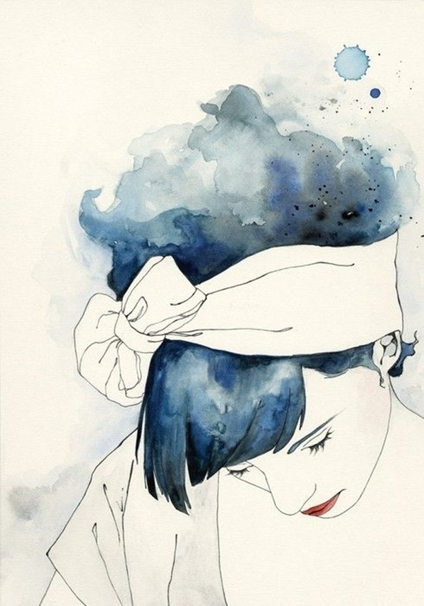 600x857 80 Simple Watercolor Painting Ideas - Simple Watercolor