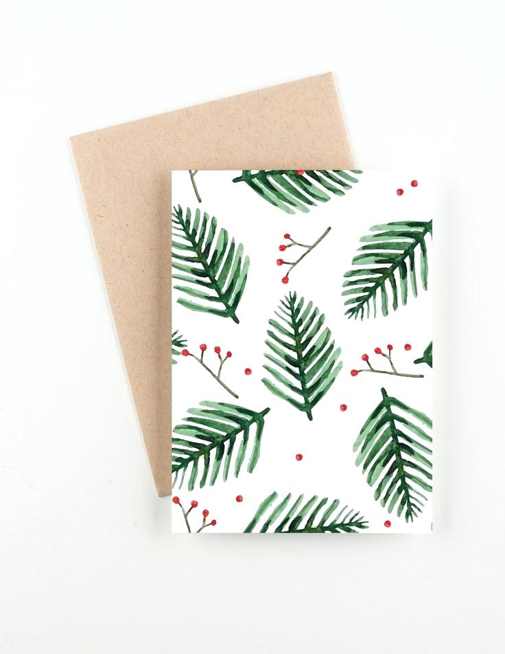 736x952 Simple Christmas Cards Clean And Simple Cards Simple Christmas - Simple Watercolor Christmas Cards