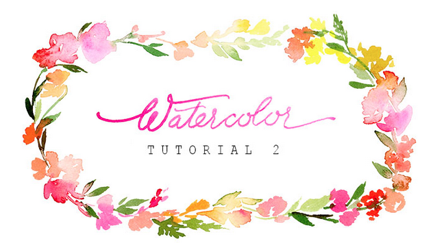 632x355 Watercolor Tutorial Part 2 Blending - Simple Watercolor Flowers