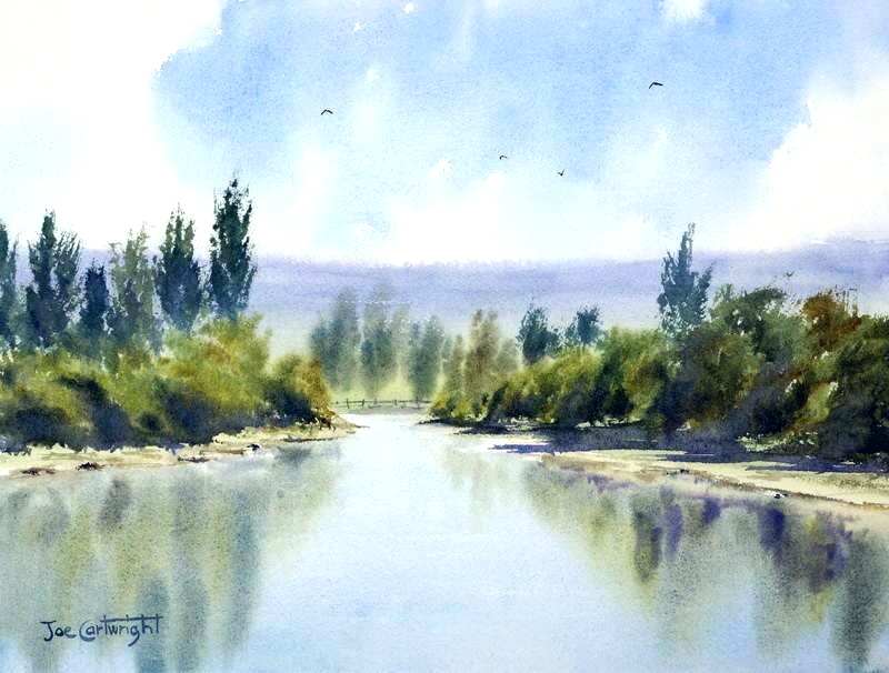 800x606 Water Colour Painting Landscape Watercolor Painting Landscapes - Simple Watercolor Landscape